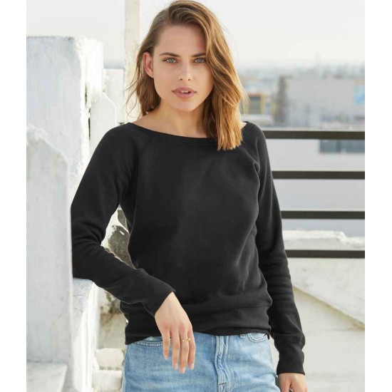 Wide shop neck sweatshirt